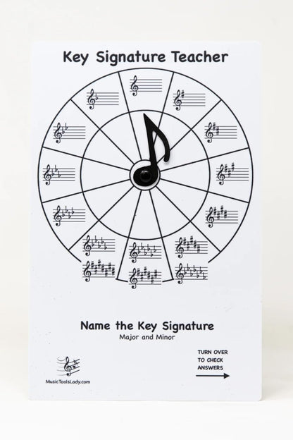 Kits Grand Staff Dry Erase Magnetic Music Theory Board with 35 Note Magnets and Marker (9 x 11.5 Inches) - Piano Teaching Tool, Music Staff Whiteboard, Keyboard Practice Aid