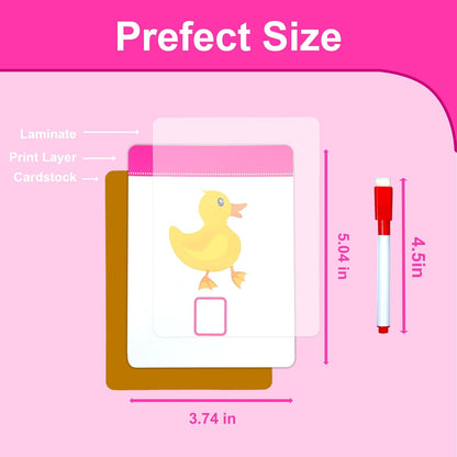 Number Flash Cards for Toddlers with 5 Dry Erase Pens, Numbers 0-25/30-100 Preschool Fun Learning Card, 36PCS Double Sides Counting Flashcards,Early Education Flashcards for Kids Ages 3+