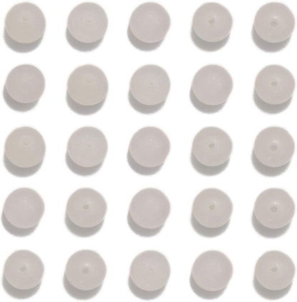 NCB 100pcs Original Natural Stone Beads Gemstone Round Loose Beads 6mm 8mm 10mm (Blue Aventurine, 6mm 100Beads) - Colors A