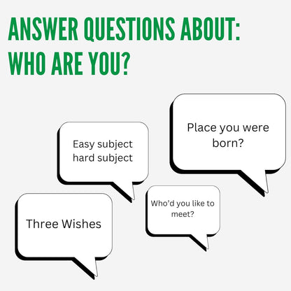 Thumball - Who Are You? - Award Winning 4" Kids Social Conversation Skill Development Ball