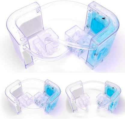 NAVAdeal Sand Ant Farm with Connecting Tubes, Habitat Educational & Learning Science Kit Toy for Kids & Adults - Allows Study of Ecosystem, Behavior of Ants, Explore The World at Home and School