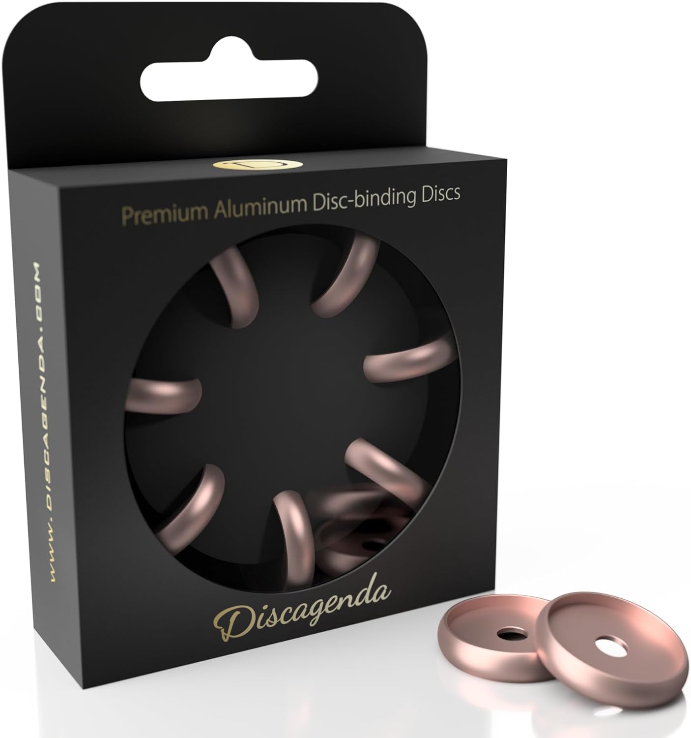 Discagenda Discbound Discs (Gold, 9 Piece 1.65in)