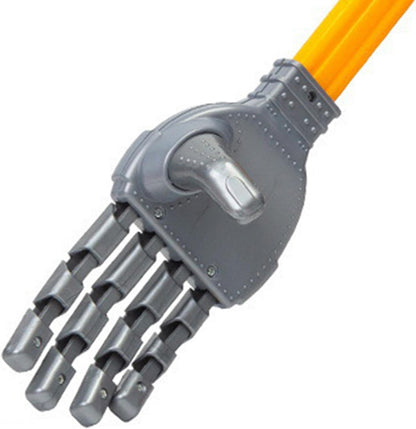 Robotic Claw Litter Picker Toy Hand Grabber Tool for Kids Hand Eye Coordination Training and Fun Games- L Blue