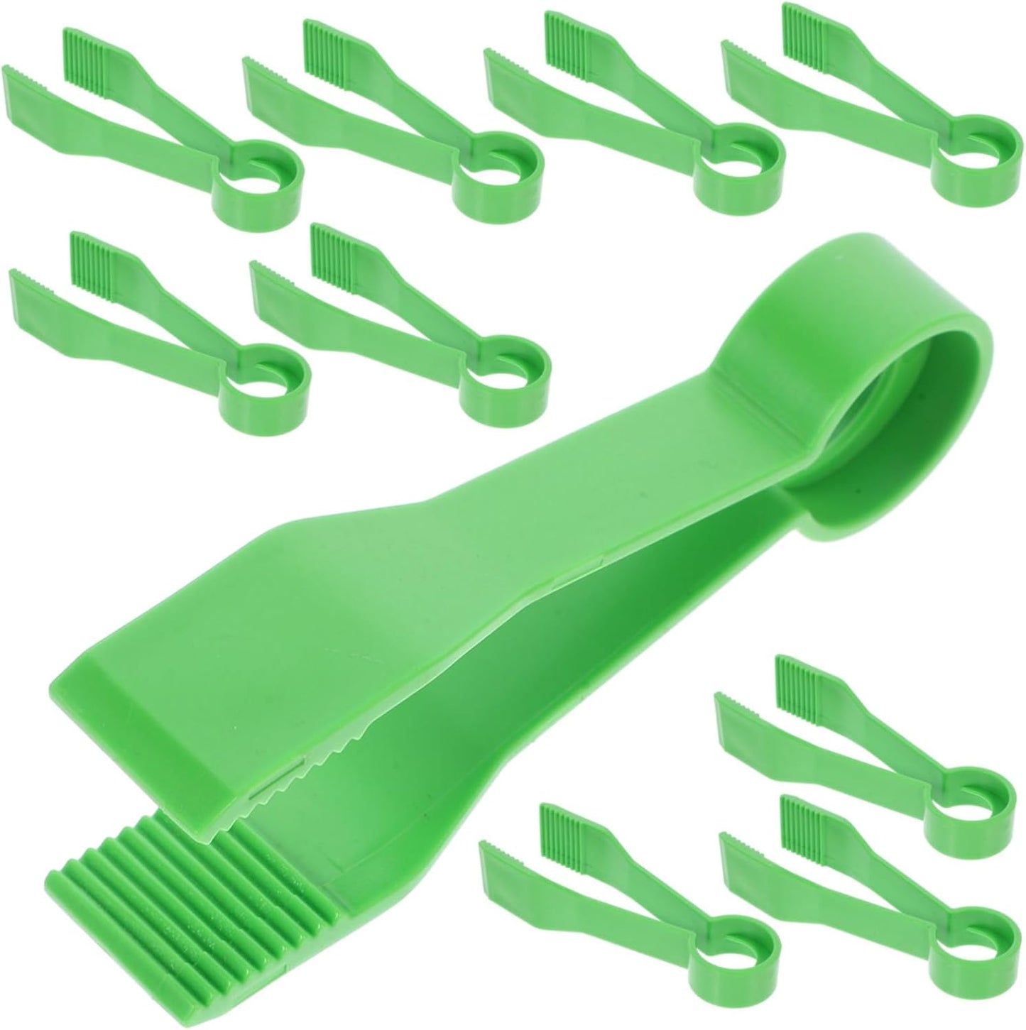 10Pcs Plastic Tweezers Toy Set for Kids Outdoor Insect Catching Clips Fine Motor Skill Development for Crafts and Collecting