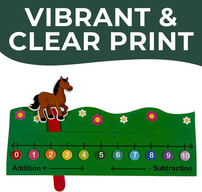 Fun Express Number Line Educational Craft Kit - Makes 12