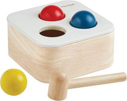PlanToys® Shape and Sort It Out Bin Wooden Montessori Shape Matching Toy | Fine Motor, Problem Solving and Early Math Learning Activity | Eco Friendly Educational Sorting Toy
