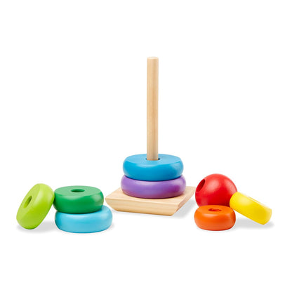 MELISSA & DOUG Rainbow Stacker, 1 EA
