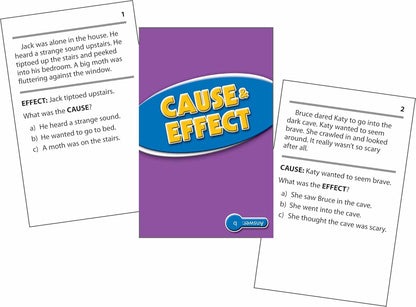 Edupress Reading Comprehension Practice Cards, Informational Text, Red Level (EP63437) Medium