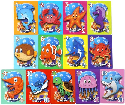 Regal Games - Go Fish, Garbage Monsters, Highway Hunt Card Games Set - Family-Friendly, Fun Card Games - Search & Find, Matching, Counting - Ages 3+ - Includes Game Cards & Instructions - 3 Pack