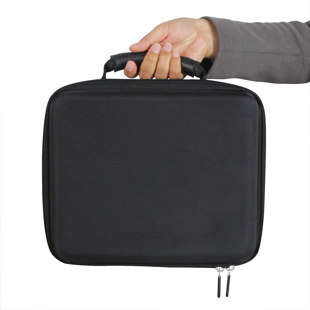 Hermitshell Travel Case for Learning Resources Gears Deluxe Building Set 100 Pieces (Black)