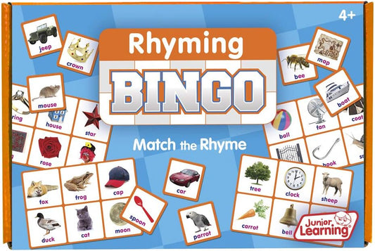 Junior Learning Rhyming Bingo Educational Action Games