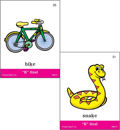 Super Duper Publications | Articulation K Sound Fun Deck | Vocabulary and Language Development Flash Cards | Educational Learning Materials for Children