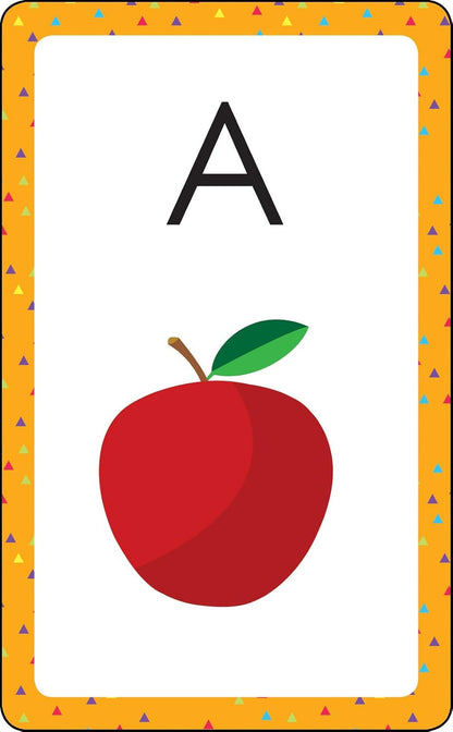 Carson Dellosa 54 Alphabet Flash Cards, abc Letter Recognition Flashcards for Toddlers 3-5 Years, Preschool and Kindergarten Learning Activities and Phonics Games