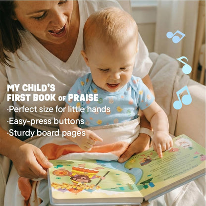 Dance with Jesus Christian Sound Books for Kids - 6 Bible Songs for Toddlers – Christian Gifts for Kids - Baby Bible for Baptism, Christening, Dedication Gifts, Sunday School, Preschool Homeschool