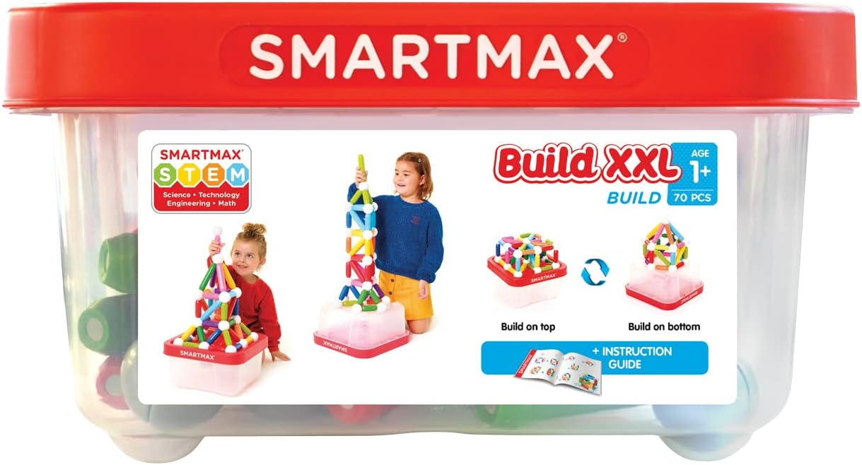 SmartMax Start STEM Building Magnetic Discovery Set for Ages 1-10