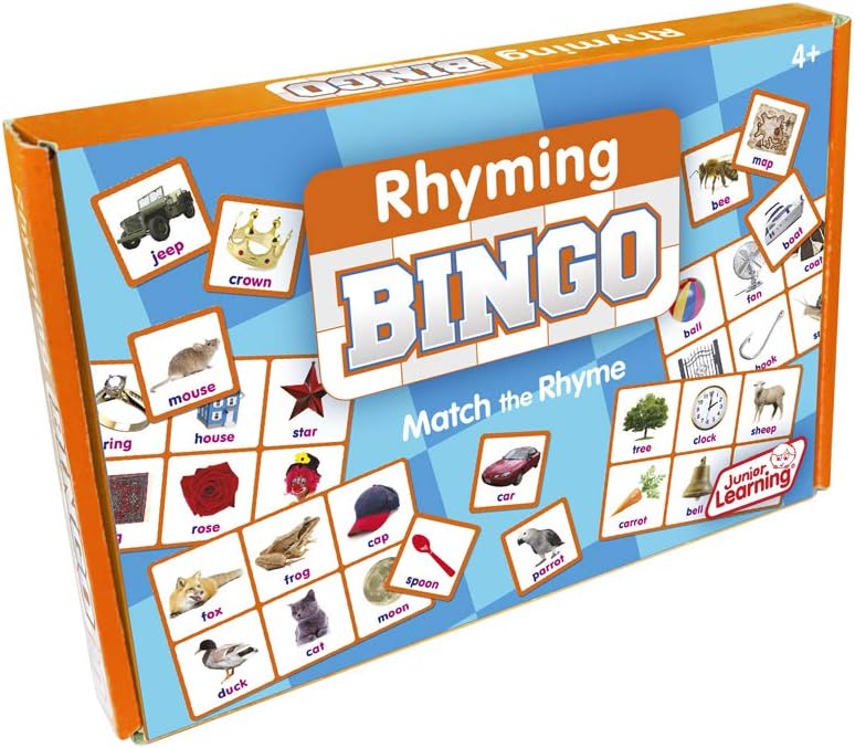 Junior Learning Rhyming Bingo Educational Action Games
