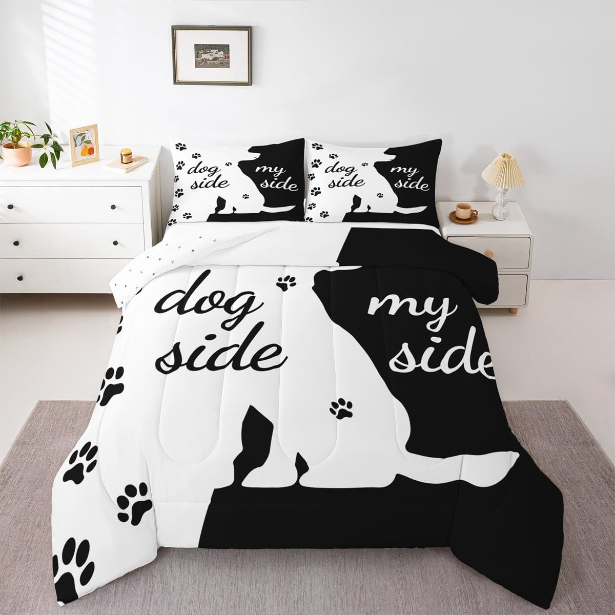 Castle Fairy Drum Kit Comforter Set,Musical Instruments Bedding Set for Kids Girls Women,Adults Rock Music Comforter,Neon Lighting Quilted Duvet Set Bedroom Collection Twin Size 2Pcs