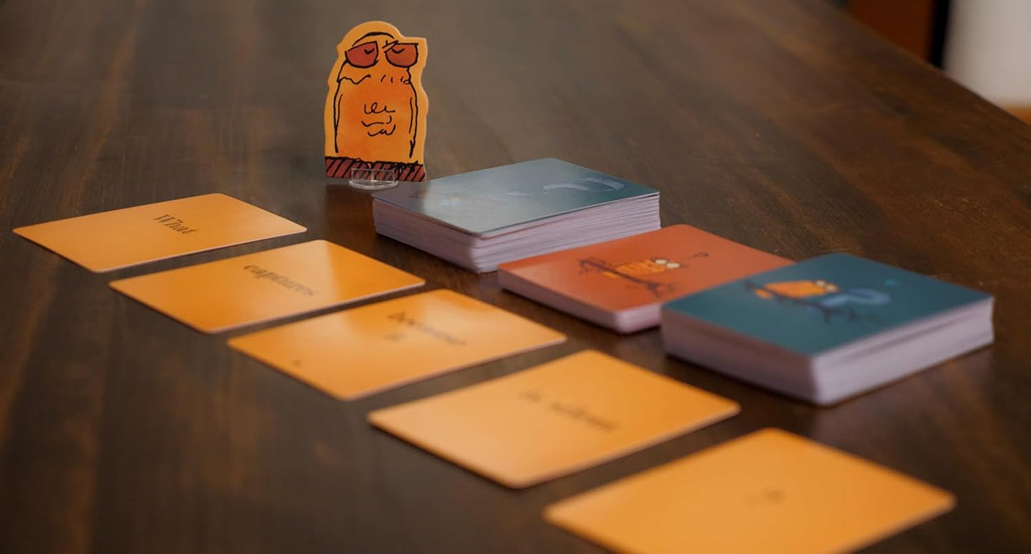 Runaway Parade Games Smug Owls Card Game - an Award-Winning Hilarious & Creative Riddle-Solving Party Game for Kids and Adults | Fun for the Whole Family | 8+ | 15-20 min | 3-15 Players