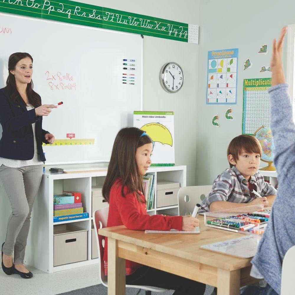 Small White Board 9X12, Small Dry Erase Board 2 Pack Whiteboard Dry Erase Double Sided with Lines Mini Whiteboard, Lapboard Ideal for Homeschool, Office, Classroom White Boards for Kids