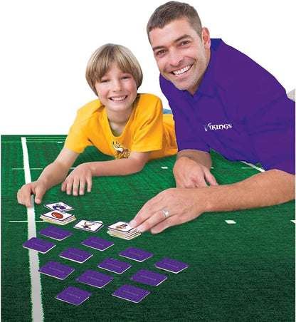 MasterPieces Sports Games - NFL Matching Game - Game for Kids and Family - Laugh and Learn