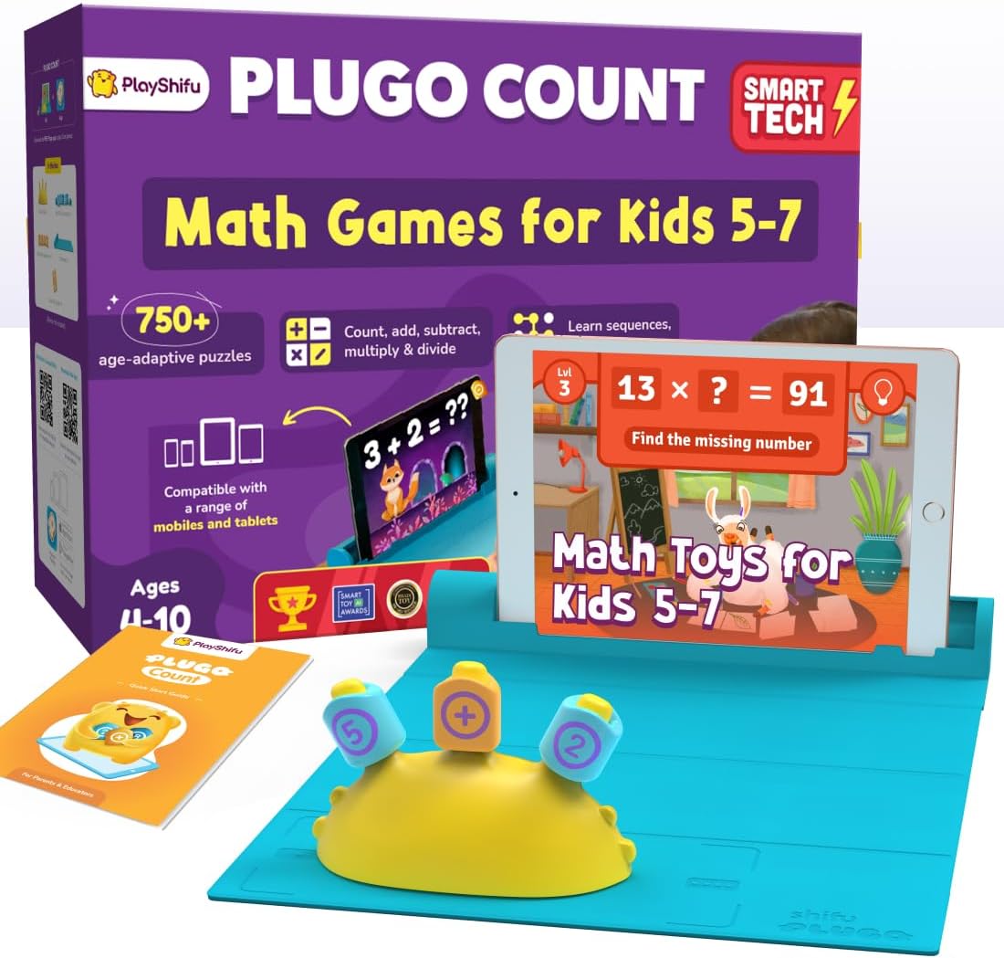 PlayShifu Word Wiz – Plugo Letters Learning Kit | Build Reading, Spelling & Grammar Skills for Kids Ages 4–10