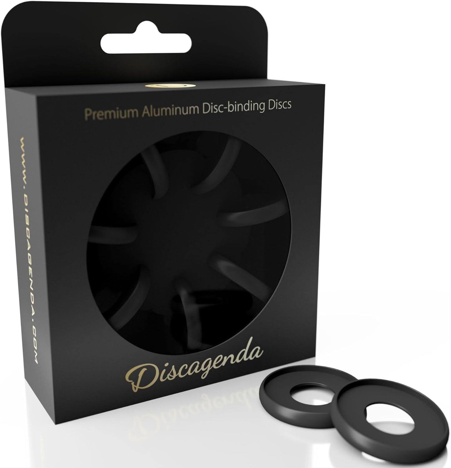 Discagenda Discbound Discs (Gold, 9 Piece 1.65in)