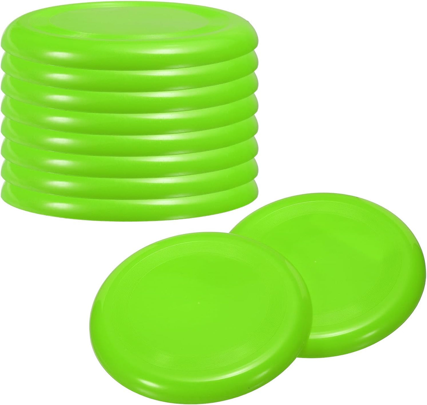 PATIKIL Flying Disc Colorful Plastic Flying Disk Flyer for Outdoor Sports Training Playing Lawn Game