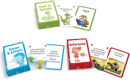 Junior Learning JL217 Comprehension Flashcards Medium