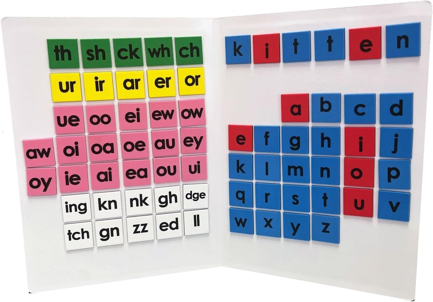 Elementary Magnet Set with Folding Board Made in the USA with Solar Power