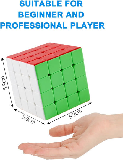 CFMOUR 20 Pack 3x3 Speed Cube Set - Stickerless Magic Cubes Bundle 3x3x3- Fast Turning Birthday Party Easter Valentines Day Gifts Puzzle Game Brain Toy for Kids and Adult