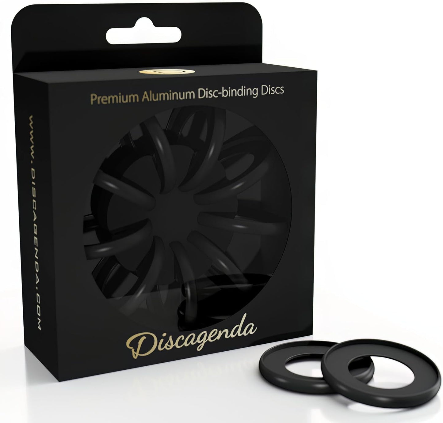 Discagenda Discbound Discs (Gold, 9 Piece 1.65in)