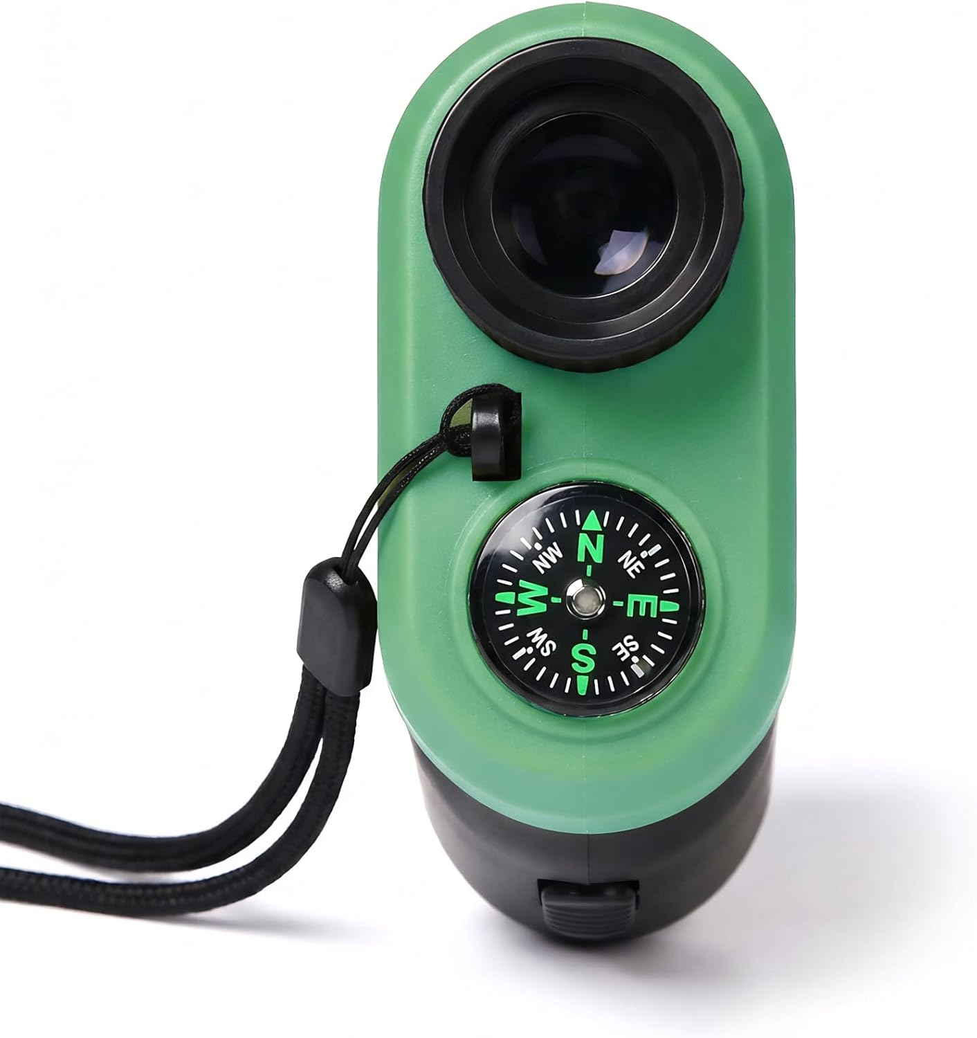 Jetfree Kids Adventure Compact Monocular-Multi-Functional with Compass, LED Signal Light, Telescope Infrared Rays|Small Easy to Carry for Bird Watching,Camping,Hiking,Hunting,Sports Games Concerts
