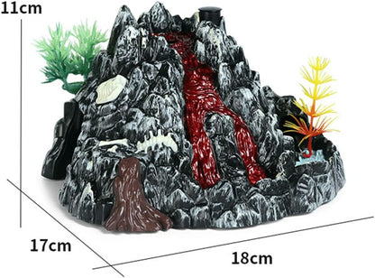 Electric Volcano Eruption Science Kit with Dinosaurs - STEM Toy for Kids Ages 6+