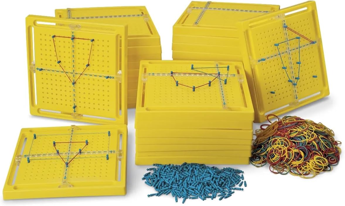 Nasco X-Y Coordinate Geoboard Classroom Set