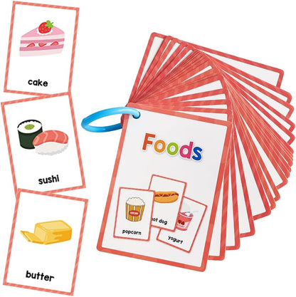 Lachilly Number 1-100 English Flashcards, High Frequency Words, Kindergarten ESL Teaching Materials, Autism Learning Materials, Vocabulary Building, 15 Cards 28 Words