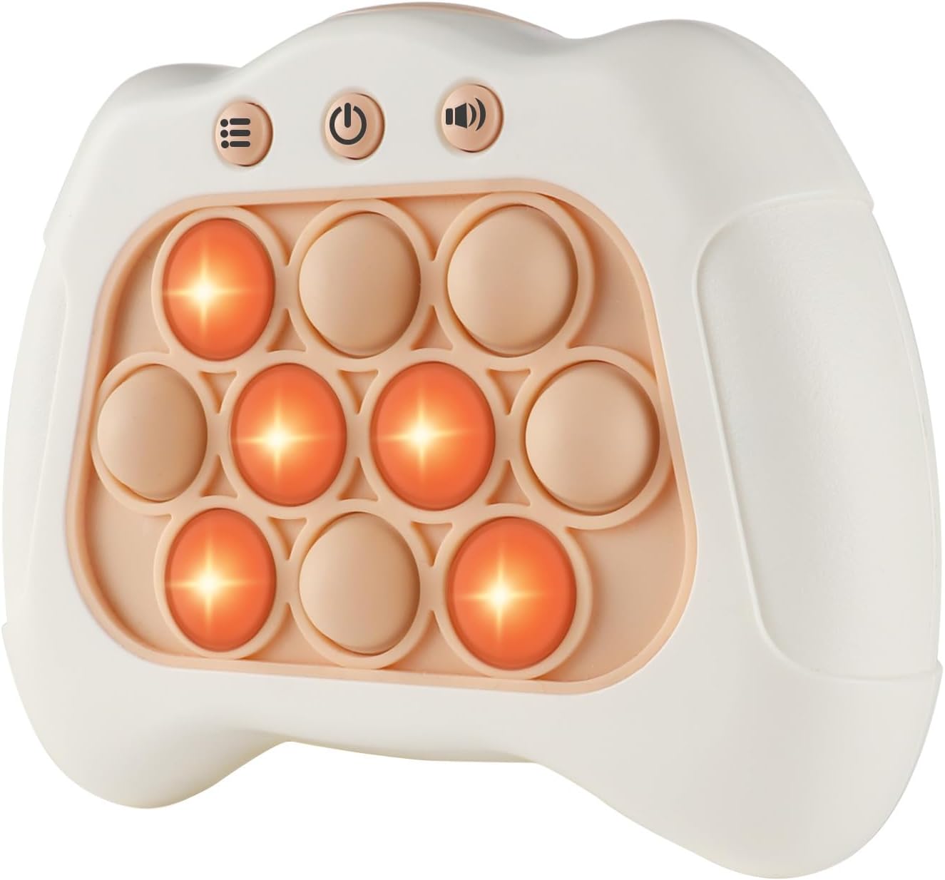 Intoypad Pop The Target! Handheld Speed Push Game Machine: A Fun Multiplayer Game for Family. Sensory Fidget Toy Christmas Toys Gifts for 6 7 8 9 10 11 12 Years Old Kids Road Trip Car Games Light Blue