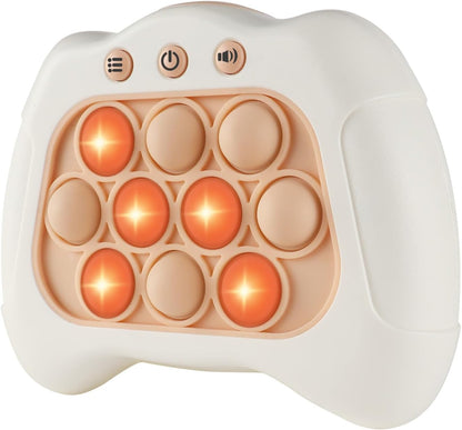 Intoypad Pop The Target! Handheld Speed Push Game Machine: A Fun Multiplayer Game for Family. Sensory Fidget Toy Christmas Toys Gifts for 6 7 8 9 10 11 12 Years Old Kids Road Trip Car Games Light Blue