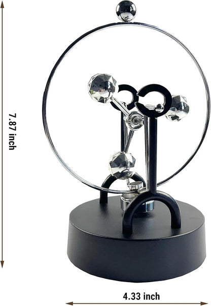 Perpetual Motion Kinetic Art Swing Physics Mechanics Balance Physics Desk Home Decor FN29