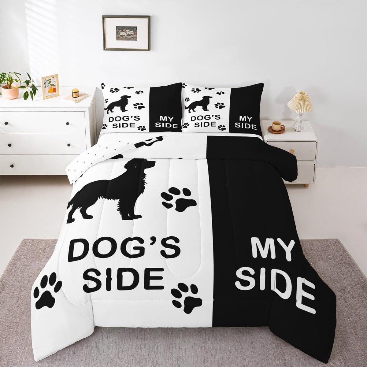 Castle Fairy Drum Kit Comforter Set,Musical Instruments Bedding Set for Kids Girls Women,Adults Rock Music Comforter,Neon Lighting Quilted Duvet Set Bedroom Collection Twin Size 2Pcs