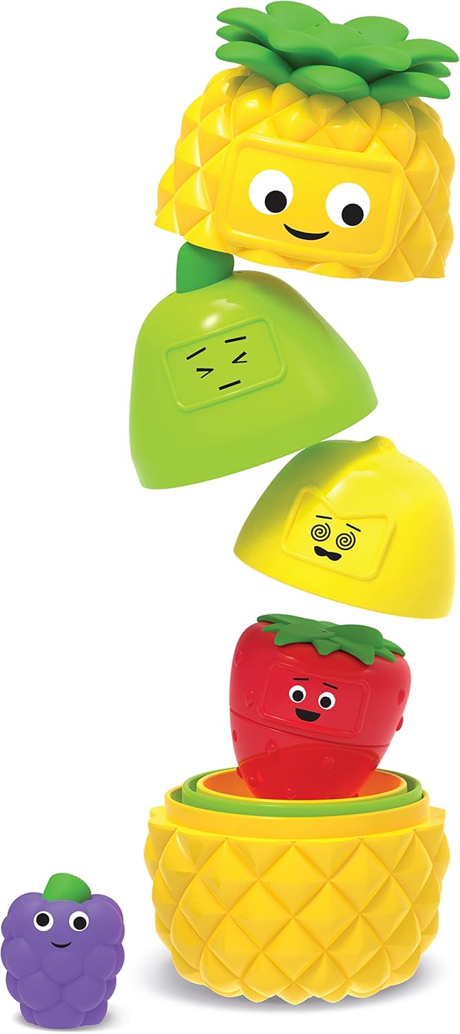 Learning Resources Big Feelings Nesting Fruit Friends - Fine Motor Toys, Social Emotional Skills Regulation Tools for Kids, Gifts for Boys and Girls, Classroom Must Haves, Occupational Games