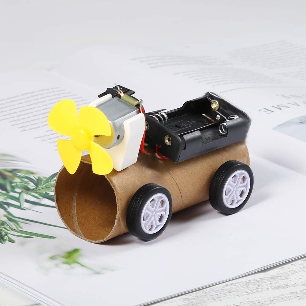 Sntieecr Electric Circuit Motor Kit, Science Experiment Educational Montessori Learning Kits Set for Kids DIY STEM Engineering Project, for Kids