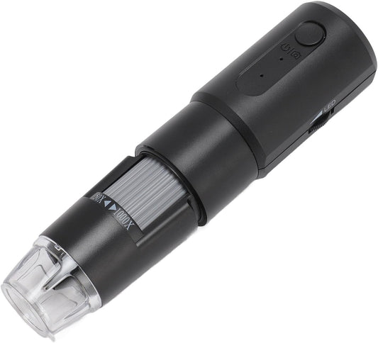 Digital Microscope, 50X-1000X Magnification Portable Handheld USB Camera with 8 LED Lights for Phone PC Tablet Inspection