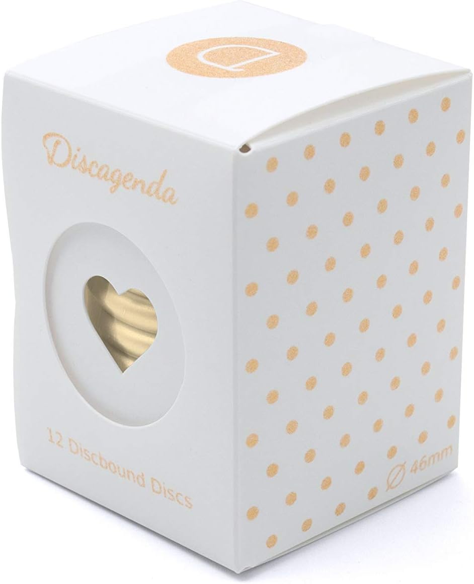 Discagenda Discbound Discs (Gold, 9 Piece 1.65in)