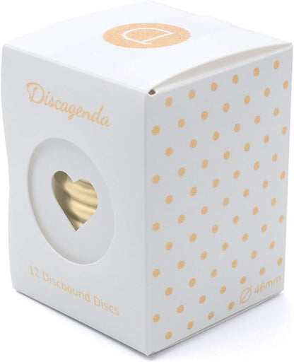 Discagenda Discbound Discs (Gold, 9 Piece 1.65in)