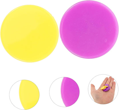 LIOOBO 200pcs Counting Chips for Math Teaching Aid Markers for Educational Games and Counting Practice