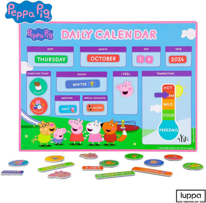 Peppa Pig Toddler Busy Board – Montessori toys for 1 2 3 4 Year Old, Educational Activity Sensory Board for Preschool Learning Fine Motor Skills, Gift Toys for Boys Girls, Airplane Car Travel Toy
