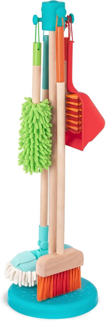 Battat – Play Circle – House Cleaning Set for Kids – Toy Vacuum – Hand Vacuum for Toddlers – Pretend Play – 3+ Years