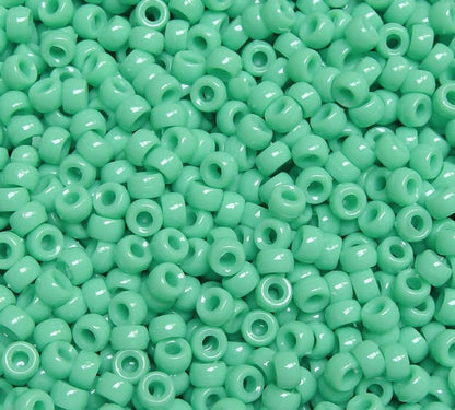 JOLLY STORE Crafts - Mini Pony Beads, Easy-to-Use Reusable Jewelry-Making/Bracelet Beads for Art, Craft Decorations & More, 6.5 x 4mm Beads, Crafted in The USA, Opaque Grey, 1000 pcs (Pack of 1)