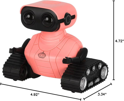Hamourd Robot Toys for Boys Girls, Emo Robot with Walkie-Talkie Function, Gesture Sensing, Flexible Head & Arms, Programming Motion, Dance Moves, Music, Multi-Mode LED Eye, Toys for Ages