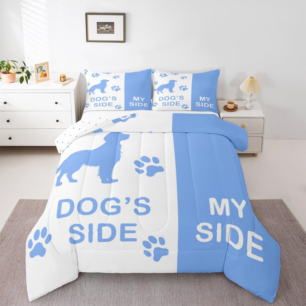 Castle Fairy Drum Kit Comforter Set,Musical Instruments Bedding Set for Kids Girls Women,Adults Rock Music Comforter,Neon Lighting Quilted Duvet Set Bedroom Collection Twin Size 2Pcs
